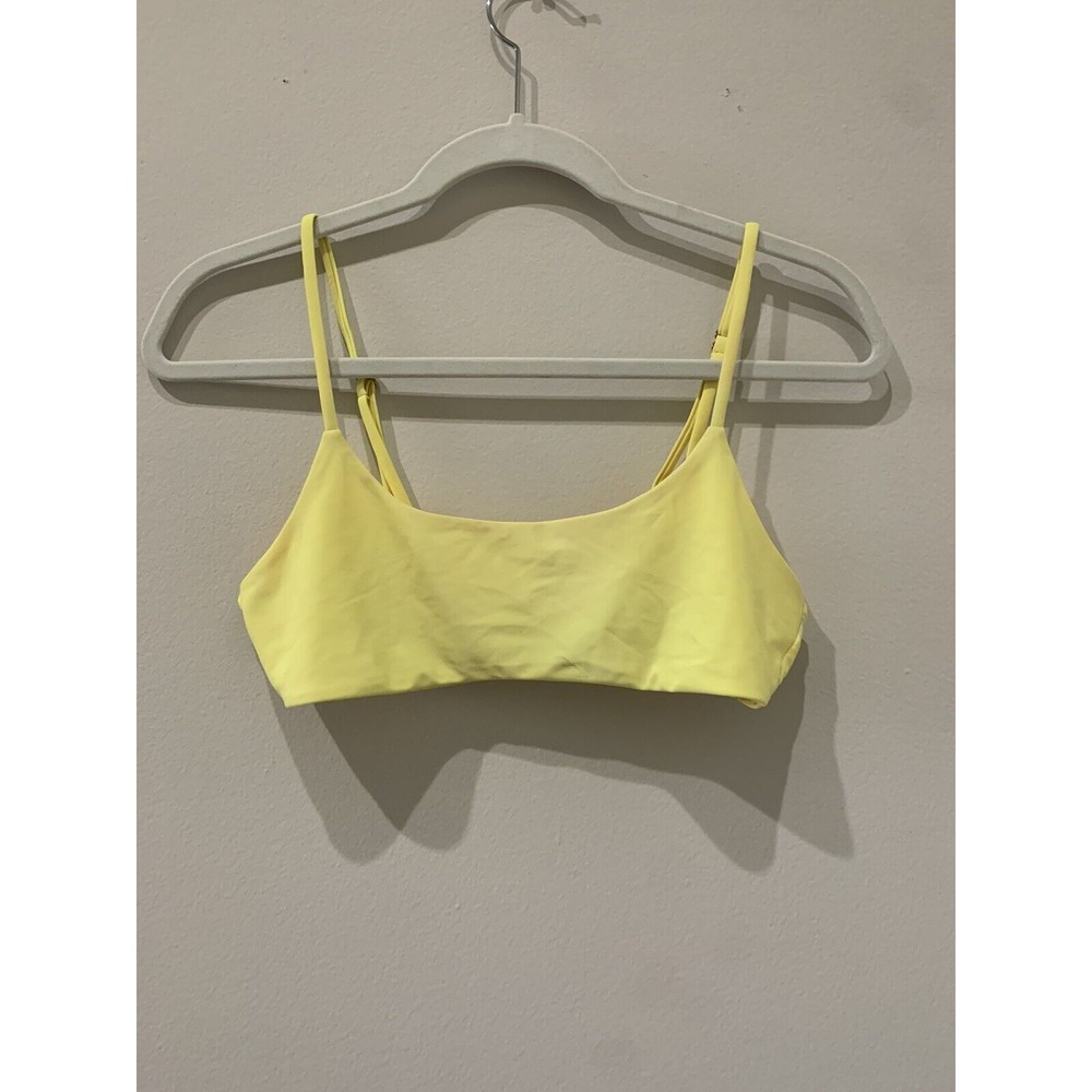 Simply Cheeky Yellow Bikini Top Size M